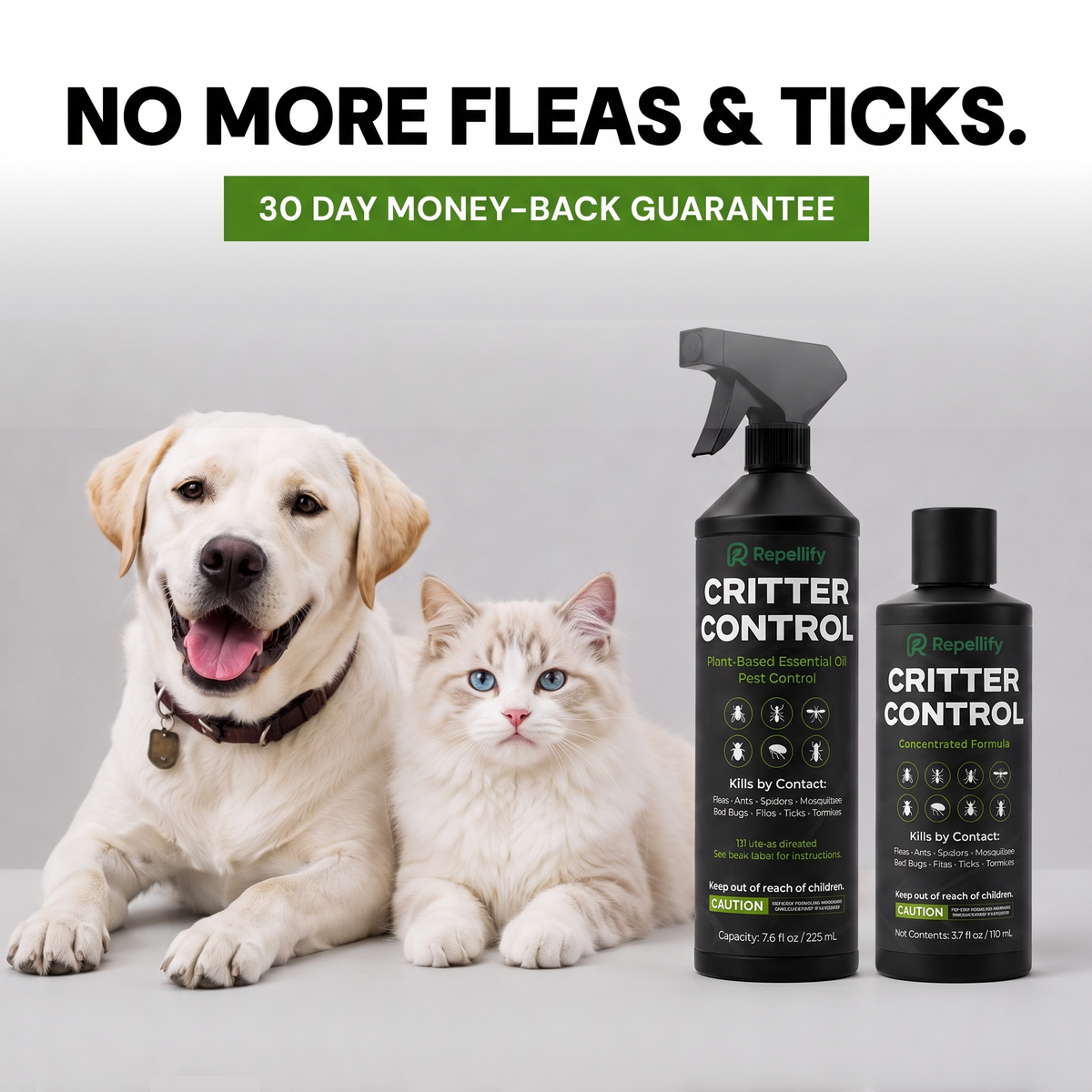 Repellify Flea & Tick Repellent Spray — product image 1