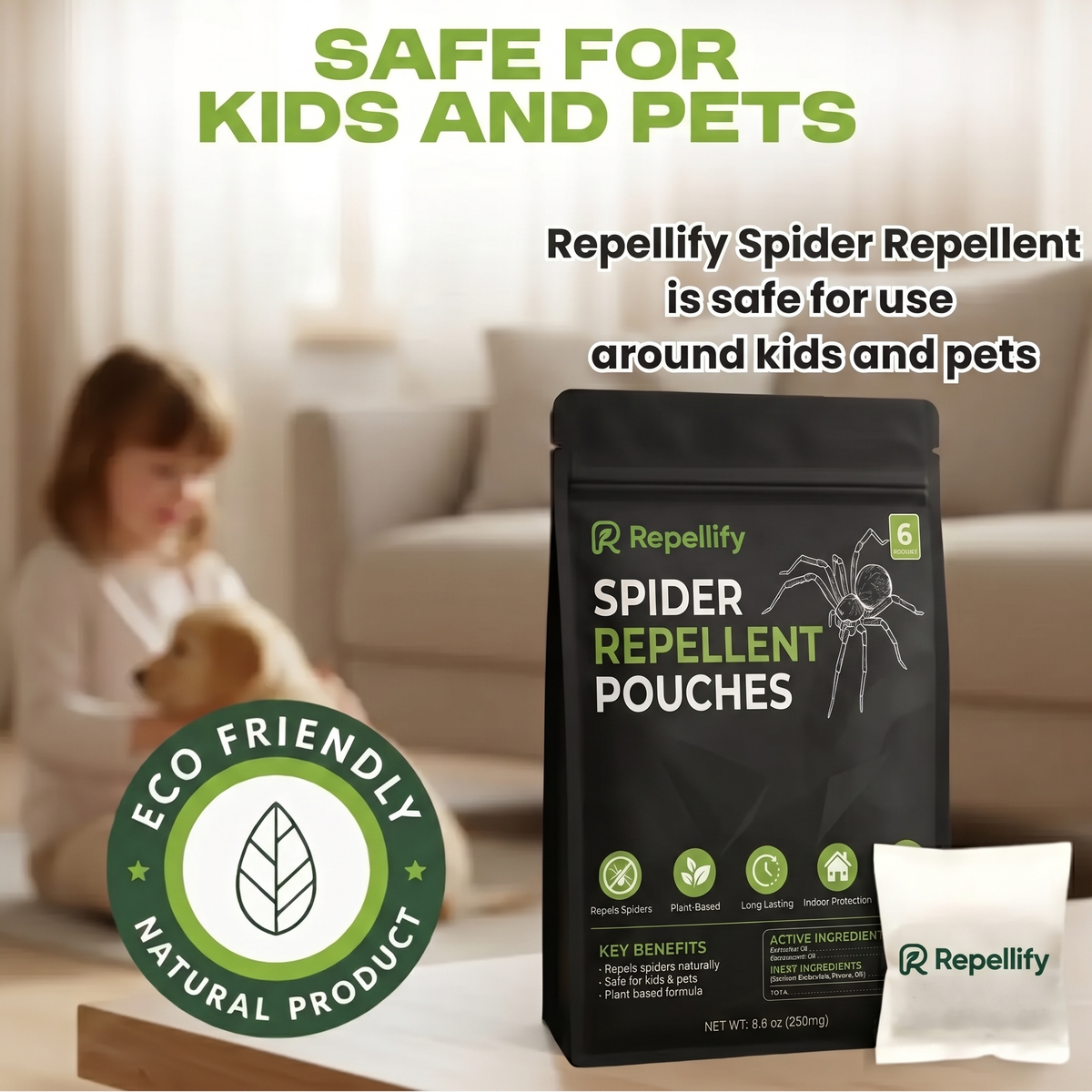 Repellify Spider Repellent Pouches — product image 3
