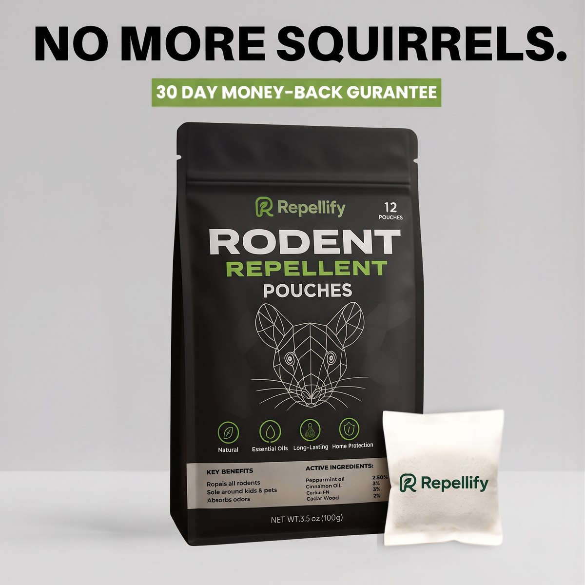 Repellify Squirrel Repellent Pouches — product image 1